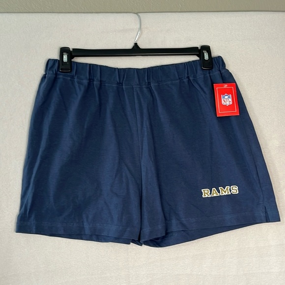 NFL Los Angeles  Rams Women's Shorts Size XL NWT - Picture 1 of 8